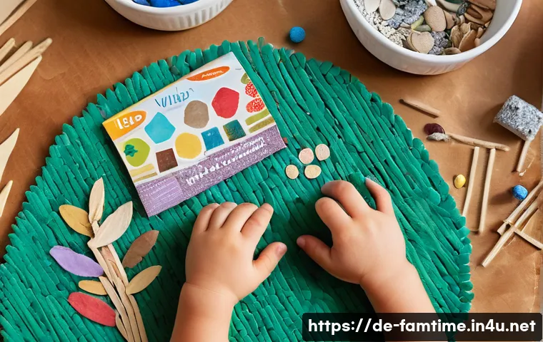 가족과 함께하는 전통 공예 배우기 관련 이미지 1